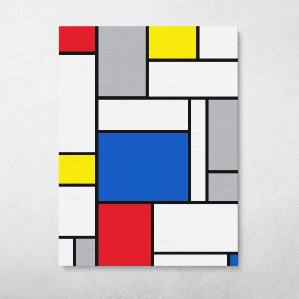 アート・デザイン・音楽 Mondrian Mondrian Pattern Pop Art Modern Wall Art | Canvas Wall Art